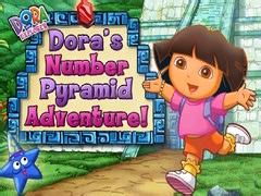Dora Explorer Dora의 번호 피라미드 모험  - 온라인에서 무료로 플레이하기 | Game-Game (게임-게임)