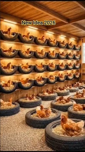 How to Build a Low-Cost Chicken Nesting Box Using Recycled Tires"
