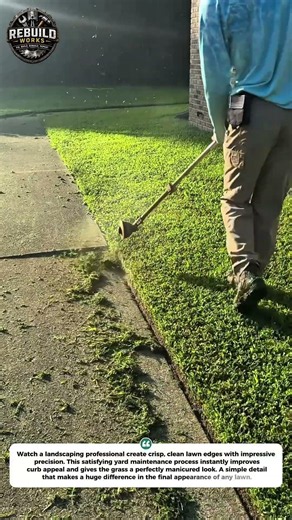 Perfect Lawn Edge Transformation
