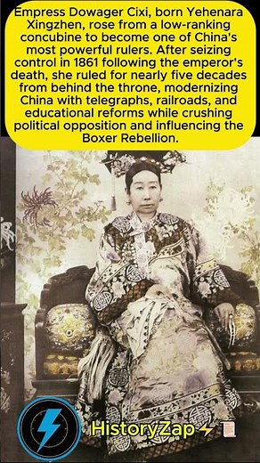 Empress Dowager Cixi: The Woman Who Ruled China for 50 Years