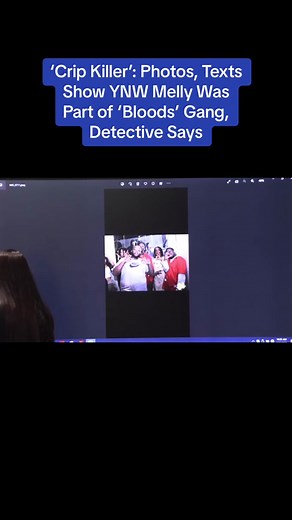 Photos and text messages shown in court Monday allegedly prove YNW Melly was part of the “Bloods” gang. Detective Danny Polo testified that the young rapper often signaled hand signs from the gang in photos and wrote gang code in text messages. YNW Melly is currently on trial for the murder of two of his friends then staging the crime as a drive-by shooting.