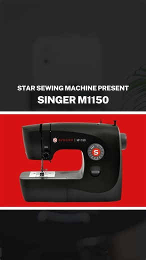 StarSewGCC on Instagram: "Discover effortless sewing with the SINGER M1150 — your perfect machine for everyday stitching, repairs, and creative projects. Lightweight, easy to use, and built for smooth performance. Start creating with confidence! ✨ Our Store: starsewing.store Call: +971 4 267 9444 Email: star@starsew.com #SingerM1150 #SewingMachine #CraftingLife #SewingCommunity #singer"