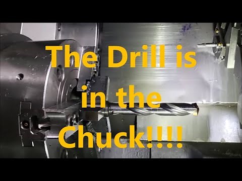 The Drill is in the Chuck!!!! How to align CNC Lathe for best Drilling Performance.