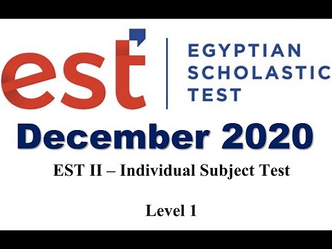 est 2 Math Level 1 December 2020