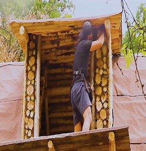 35K views · 592 reactions | He built a cozy house from an old country house. Big movie. Start to finish | VMPC Camping | Facebook