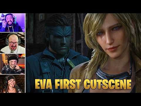 EVA CUTSCENE REACTION - METAL GEAR SOLID Δ SNAKE EATER