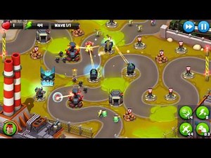 Alien Creeps TD - Level 45-Toxic Trail - Spec Ops