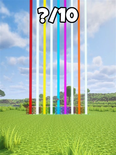 Create a Stunning Rainbow Beacon in Minecraft!