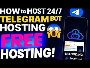 🚀 Host 24/7 Telegram Bot FREE on Phone! (No Coding Needed 😱)