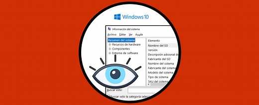 ▷ Cómo ver Información del Sistema en Windows 10