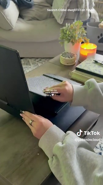 set up my work station with me🤍✨ comment MONITOR and search c0d& dwq9723 to get it dual monitor is from @shoptemu #shoptemu #temufinds #work #workfromhome #dualmonitors #asmr #asmrunboxing #asmrcomputer #workstation #computersetup