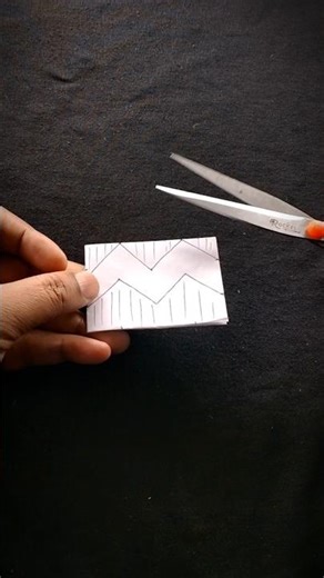 Border Cutting Idea-8 #bordercutting #papercutting #shorts