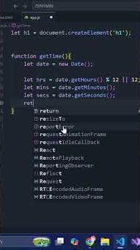 Creating digital clock using JavaScript