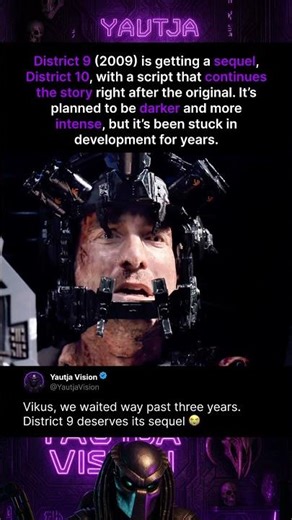 District 9 deserves its sequel 😭