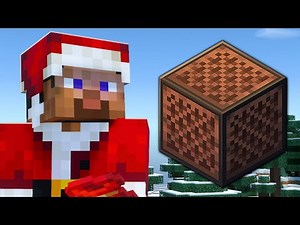 Santa Claus Is Coming To Town - Justin Bieber - Minecraft Note Block Cover