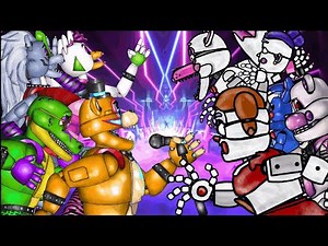 (Dc2/FNaF) Glamrock VS Funtimes