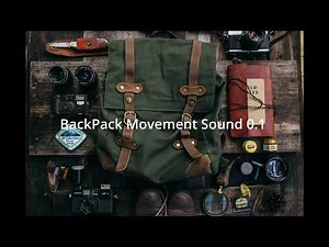 Backpack movements sounds - Free