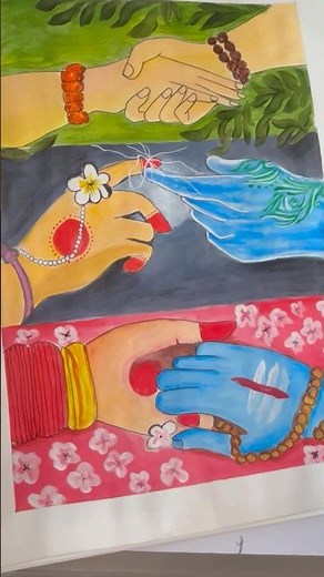Divine Love Painting | Spiritual Connection Through Art