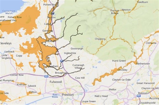 River Wyre and River Hodder flood alerts in place as 48-hours of rain expected –  Blog Preston
