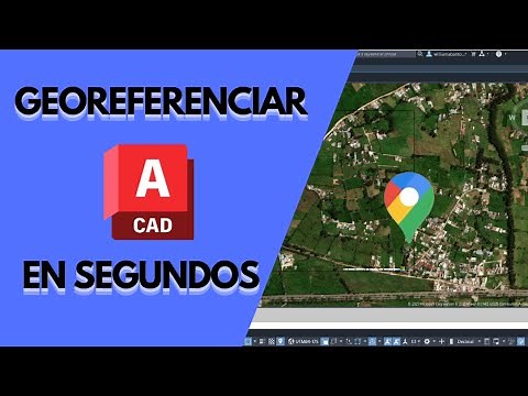 Georeferencing in AutoCAD without complications | Practical Method
