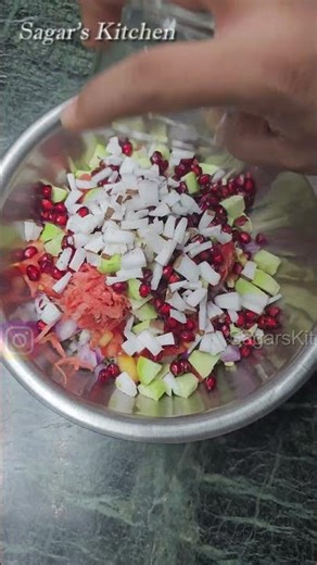 Weight Loss Sprout Salad Healthy Salad with Tasty Ingredients #salad #weightloss #youtubeshorts