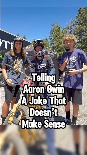 Interviewing The GOAT Aaron Gwin! 🤣😂