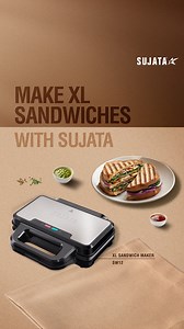 192K views · 250 reactions | The Sujata SW12 features a deluxe-sized grill pan that gives you more room to create.Make every sandwich come out perfectly crisp, clean, and sizzling hot—no spills, no fuss. Big or small, it fits all. #sujataappliances #productshowcase #sandwichmaker | Sujata Appliances | Facebook