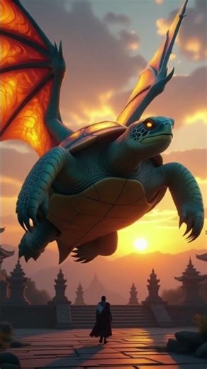 The Dragon Turtle Protector: Epic Ancient Cinematic Experience