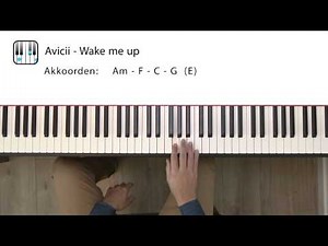 Avicii - Wake Me Up (piano tutorial)