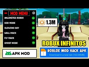 ROBUX INFINITOS HACK ✅ ROBLOX MOD MENU 2026 / COMO CONSEGUIR ROBUX GRATIS #roblox #robux