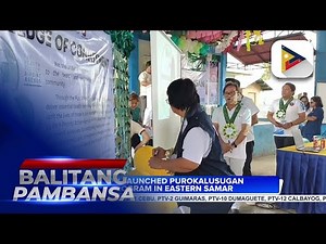 DOH launched ‘PuroKalusugan’ program in Eastern Samar