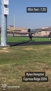 3.8K views · 97 reactions | 60M TEST: It’s imperative to get a benchmark in multiple runs and exercises/assessments prior to competing to assess/evaluate where the athletes is and what is needed to focus on to make the biggest impact in their performances. ️ all of our times are hand timed and was ran into a slight crosswind and we took the average of three different hand times. | Fast University | Facebook