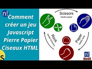 Tutoriel du jeu Javascript Pierre Papier Ciseaux | HTML CSS JAVSCRIPT