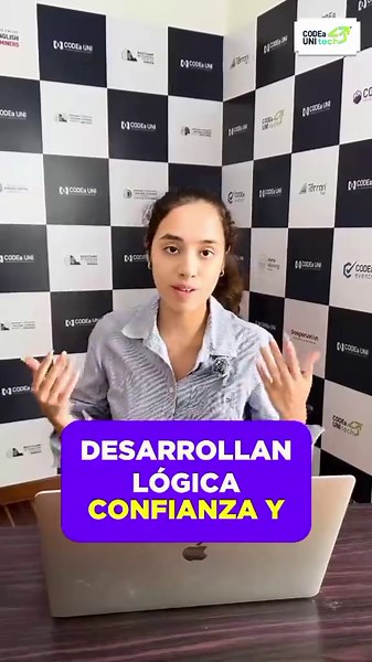En CODEA UniTech, cada clase es una oportunidad para potenciar el pensamiento lógico, la seguridad en sí mismos y la creatividad. 💻✨ Nuestro equipo guía y acompaña a cada niño y joven a lo largo de todo su aprendizaje, brindándoles apoyo en cada etapa de su desarrollo.