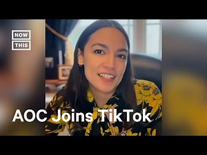 AOC Speaks Out on Potential TikTok Ban in Her First Post on the App