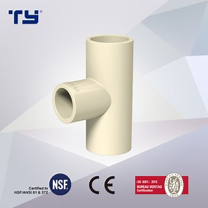 [Hot Item] Reducing Tee of CPVC Plastic ASTM D2846 Water Supply Pipe/Tube Joint Fitting