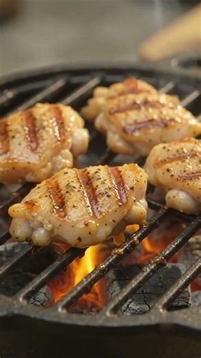 Smoky, juicy, and glazed to perfection! 🍗🔥 BBQ Grilled Chicken that’s impossible to resist. 😍