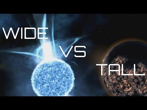 Stellaris - Tall vs Wide Playstyles