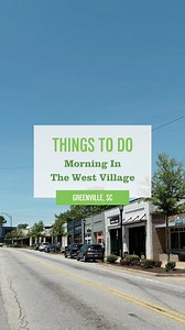 Spend the morning in the Village of West Greenville. Here’s a few places to make sure you stop by and checkout: 📍 Unlocked Coffee Roasters 📍 Rise Bakery SC 📍 art & light 📍 kuka juice 📍 Darin R. Gehrke Ceramics 📍 Coastal Crust Greenville 📍 Naked Pasta #VisitGreenvilleSC #GreenvilleSC #DiscoverSC #SouthCarolina #WestEndGVL #WestEndGreenvilleSC #ShopLocal #ThingsToDoInGreenvilleSC | VisitGreenville SC