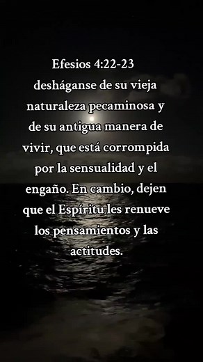 Transformación espiritual según Efesios 4:22-24