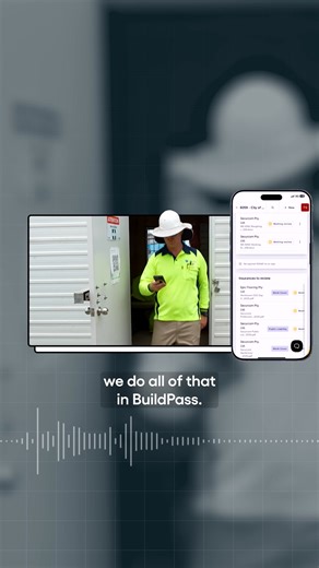 Builders shouldn’t need five different apps to run one site. BuildPass is an all-in-one site management platform designed to reduce chaos, not add to it. It’s built for the realities of the job site: 👉 Site diaries that take seconds, not hours 👉 Subcontractor action lists that actually get done 👉 Unlimited storage for all your photos, files, and forms 👉 One worker app that keeps your team moving Book a demo with our team today and see how simple site management can actually be. | BuildPass
