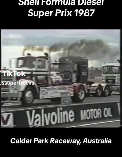 Considering everyone was surprised to see Super Truck Racing exists in the last video, here’s a throw back to how we did it in the 80’s 🙌🏼🙌🏼 #racing #racetruck #fasttruck #trucking #truckracing #truckracingaustralia #speed #trucking #kenworth #mack #isuzu #volvo #peterbilt #trucklife #motorsport #raceway #calderpark #calderparkraceway #winton #wintonmotorraceway #racetruck #fastesttrucks #thisisaustralia #australian #aussie #aussielife #engine #turbo #calderpark #shell #diesel #80s