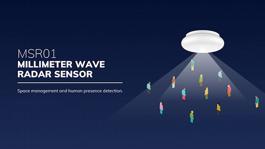 IoT Commercial People Counting Device Occupancy Sensor 60Ghz Millimeter Wave Smart Human Presence Detection Radar Motion Sensor