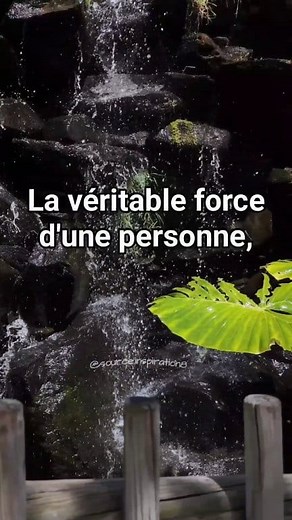 La véritable force 💪 | Source d'Inspiration