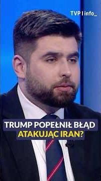 Trump popełnił błąd atakując Iran? #polityka #usa #iran #shorts