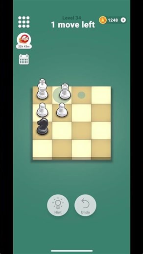 Pocket Chess - Level 34 - Solution