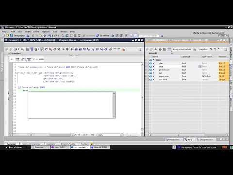 Siemens TIA Portal PLC: SCL course 04 - TON timer