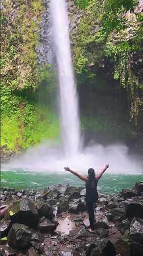 La Fortuna Waterfall - Arenal Volcano Costa Rica #costarica #lafortuna #costaricaretreat #arenal