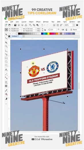 412K views · 2.6K reactions | CorelDraw Tips | Use Perspective. For more tips, please visit : @99creative.studio #coreldraw #coreldrawindonesia #coreldrawdesign #coreldrawtutorial #corel_draw #graphicdesigner #tipsdesain | 99 Creative Studio | Facebook