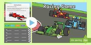Car Race Plenary PowerPoint